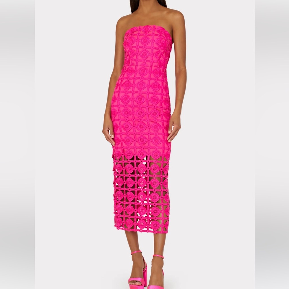 Milly Kait Tile Lace Dress